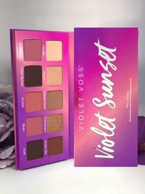 Violet Voss Violet Sunset Eye Shadow Palette STUNNING Purples & Pinks! *BNIB!